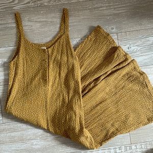 Rylee + cru wide leg romper jumpsuit